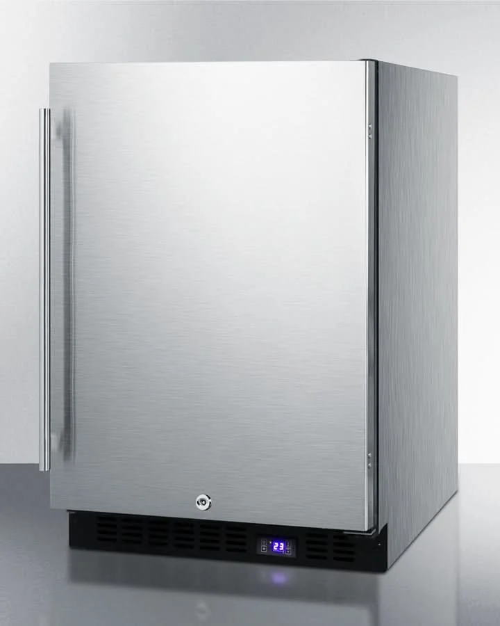 Summit - 24 Wide Outdoor All-Freezer With Icemaker - SPFF51OSCSSIM - image 2