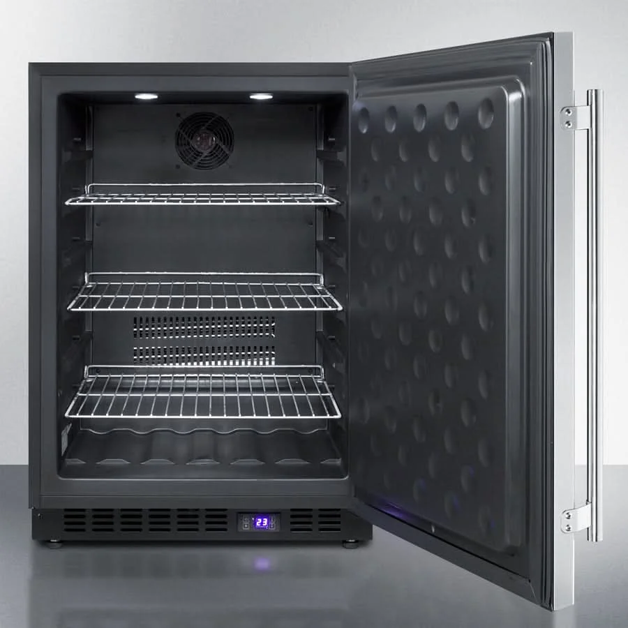 Summit - 24 Wide Outdoor All-Freezer - SPFF51OSCSS - image 3