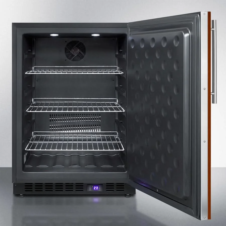 Summit - 24 Wide Outdoor All-Freezer (Panel Not Included) - SPFF51OSIF - image 3