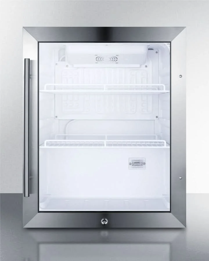 Summit SCR314L 19 Countertop Refrigerator w/ Front Access Left Handle Door - SCR314LLHD - image 3