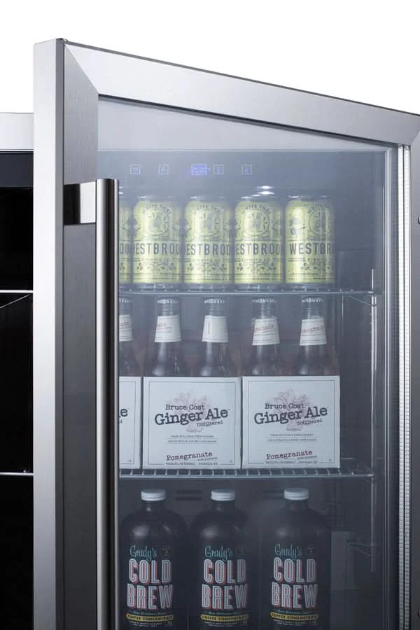 Summit 24-Inch Outdoor Beverage Center with Glass Door - SCR611GLOS - image 4