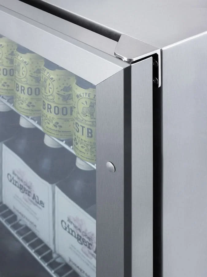 Summit 24-Inch Outdoor Beverage Center with Glass Door - SCR611GLOS - image 5