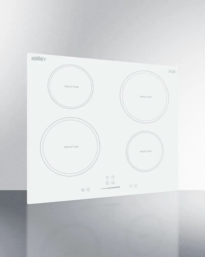 Summit - 24 Wide 208-240V 4-Zone Induction Cooktop - SINC4B242W - image 6