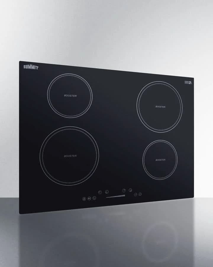 Summit - 30 Wide 208-240V 4-Zone Induction Cooktop - SINC4B301B - image 5