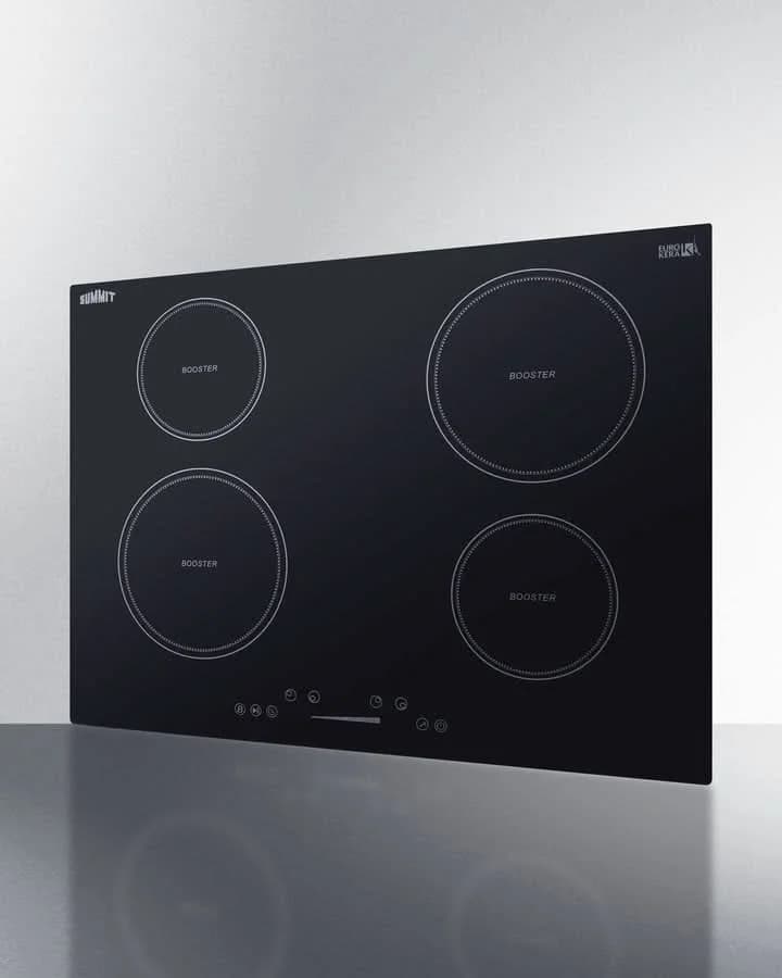Summit - 30 Wide 208-240V 4-Zone Induction Cooktop - SINC4B301B - image 6
