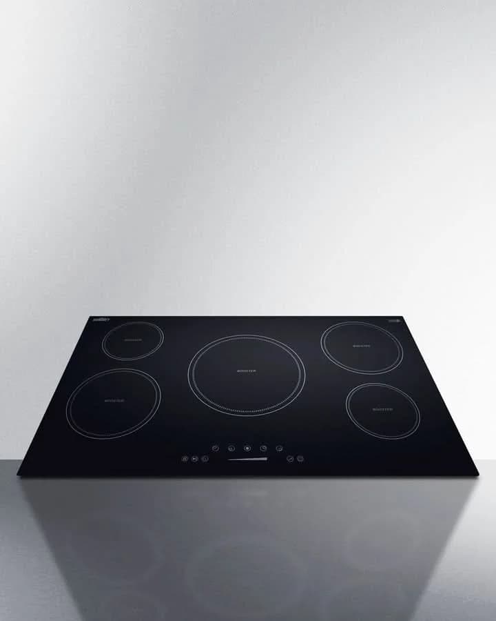 Summit - 36 Wide 208-240V 5-Zone Induction Cooktop - SINC5B36B - image 6