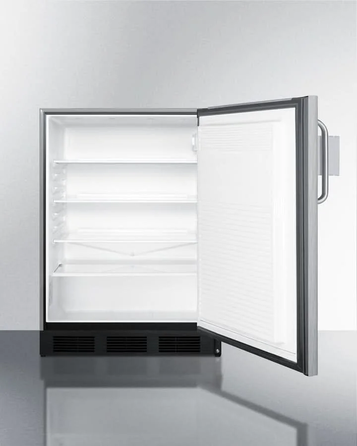 Summit 7-Cubic Foot Outdoor Refrigerator Stainless Steel - SPR7BOSSTSR - image 3