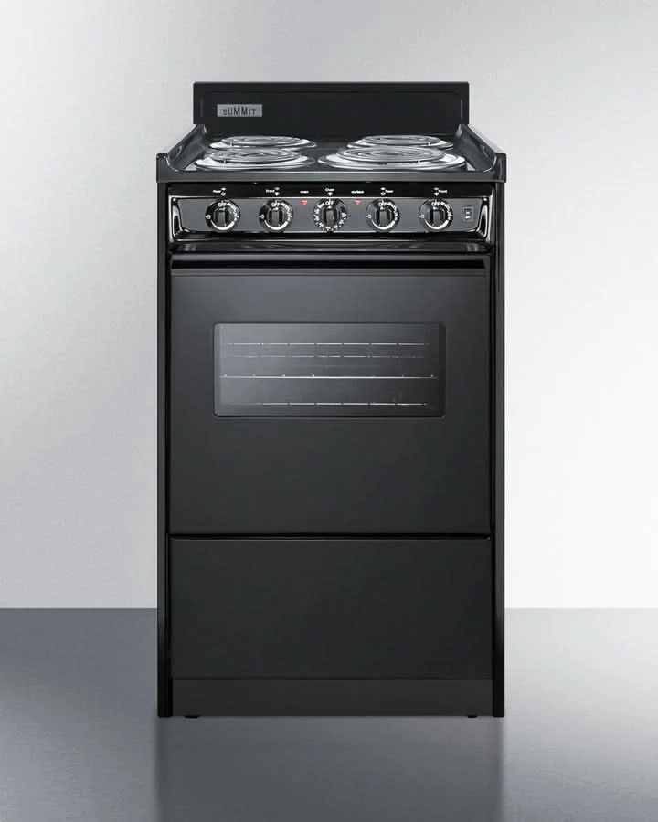 Summit - 20 Wide Electric Coil Range - TEM110CW