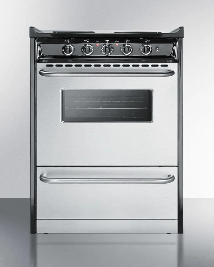 Summit - 24 Wide Electric Coil Range - TEM610BRWY - image 3