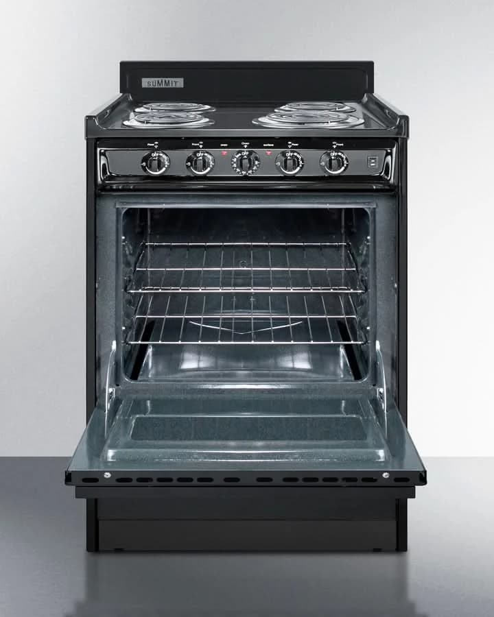 Summit - 24 Wide Electric Coil Range - TEM610C - image 2