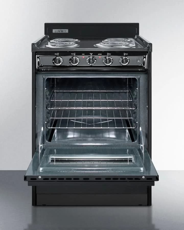 Summit - 24 Wide Electric Coil Range - TEM610CW - image 3