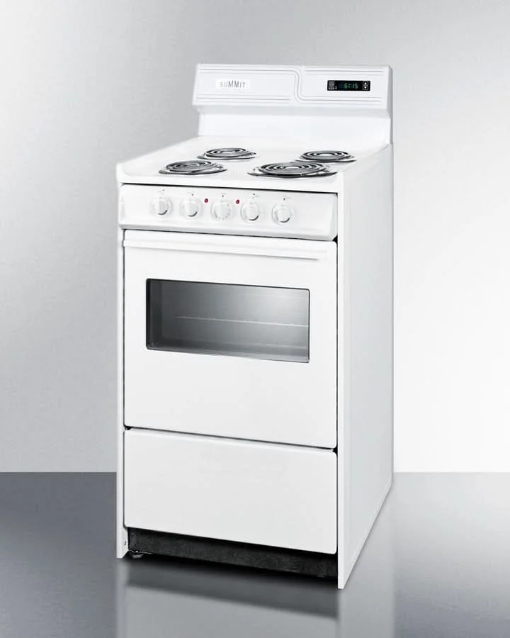 Summit - 20 Wide Electric Coil Top Range - WEM130KW - image 2