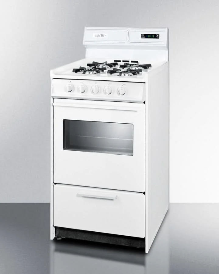 Summit - 20 Wide Gas Range - WNM1307KW - image 2