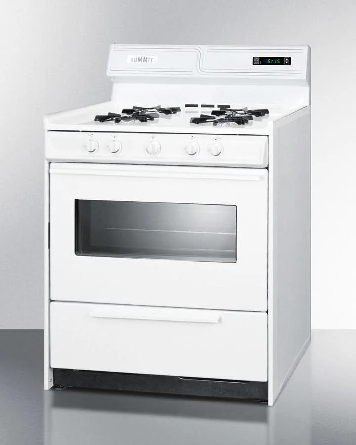 Summit - 30 Wide Gas Range - WNM2307KW - image 2