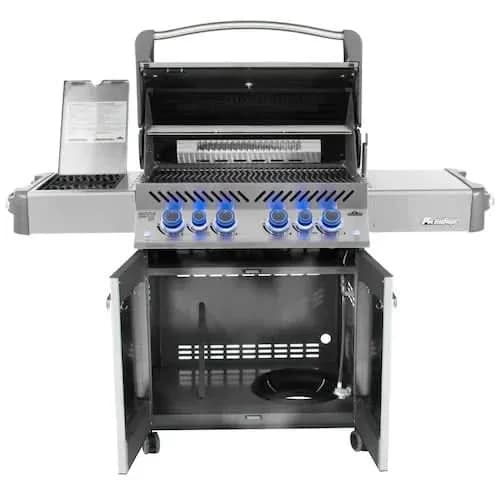 Napoleon Prestige 500 - 4-Burner - Freestanding Grill - Liquid Propane Gas - P500RSIBPSS-3 - image 2