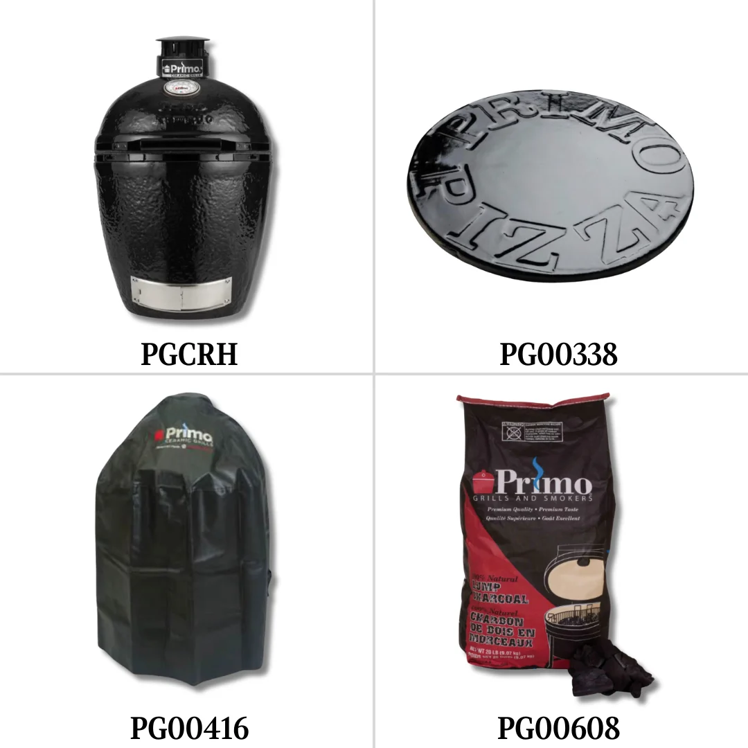 Primo PGCRH with Double Side Burner, Cover and Single Access Door - PCKG1-PGCRH