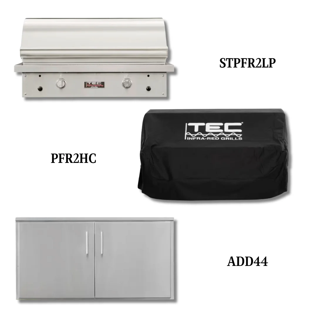 TEC STPFR2LP Liquid Propane Gas with Cover and Double Access Door - PCKG1-STPFR2LP
