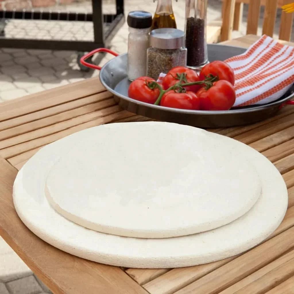 Primo Natural Finish Ceramic Baking Stone For XL 400, LG 300 Kamado - 16"- PG00348