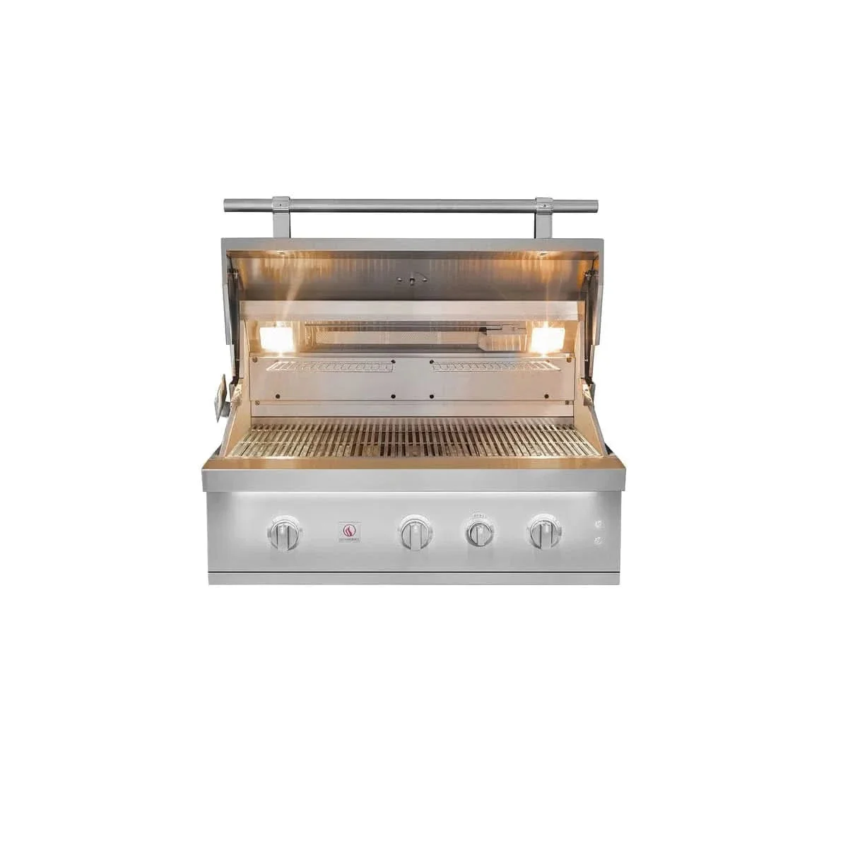 Summerset 36" Quest Grill NG, 3 Burner, Rear Burner, 2 Pcs Warming Rack - QST36-NG - image 3