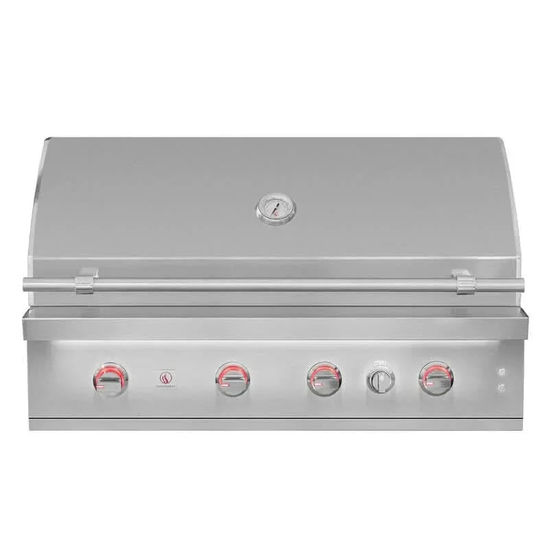 Summerset 42" Quest Grill LP, 4 Burner, Rear Burner, 2 Pcs Warming Rack - QST42-LP - image 2