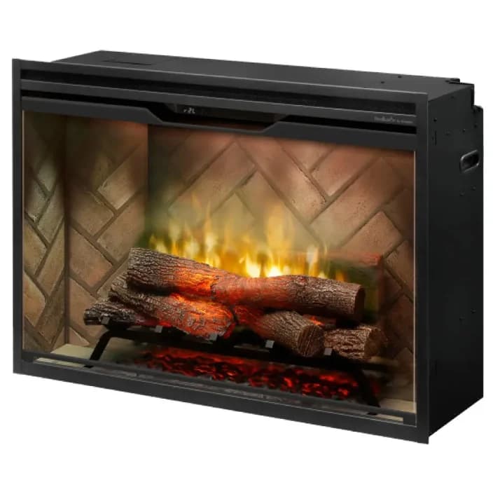 Dimplex Revillusion 36-inch Built-in Firebox with Glass Pane and Plug Kit- RBF36-FG - image 4