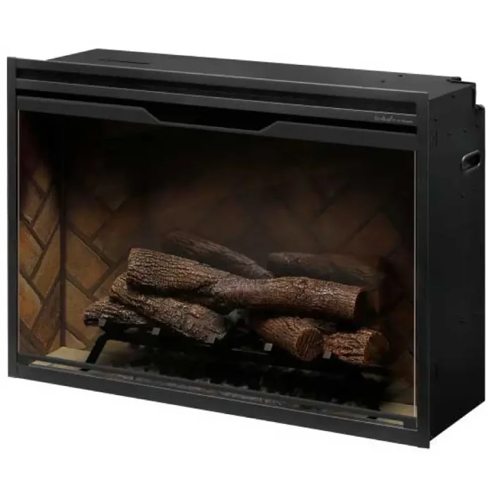 Dimplex Revillusion 36-inch Built-in Firebox with Glass Pane and Plug Kit- RBF36-FG - image 2