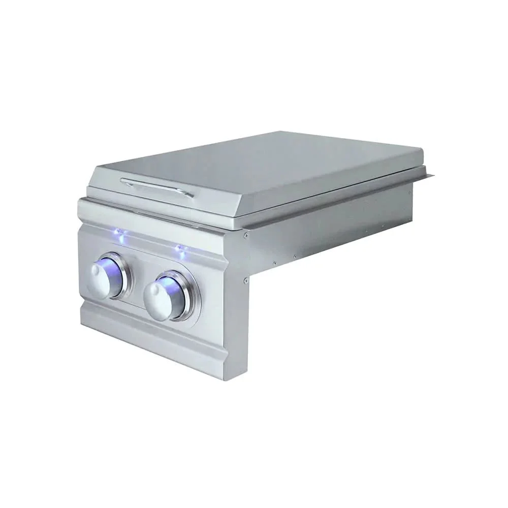 RCS Cutlass Pro Double Side Burner, Slide in - RDB1EL-NG - image 4