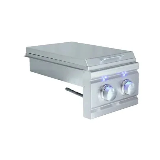 RCS Cutlass Pro Double Side Burner, Slide in Liquid Propane Gas - RDB1ELLP - image 2