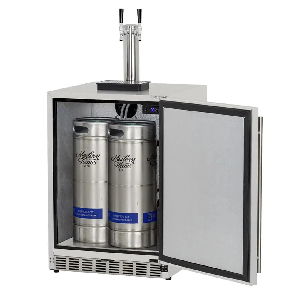 RCS Kegerator (Double Tap) Stainless Steel - REFR6 *Discontinued* - image 3