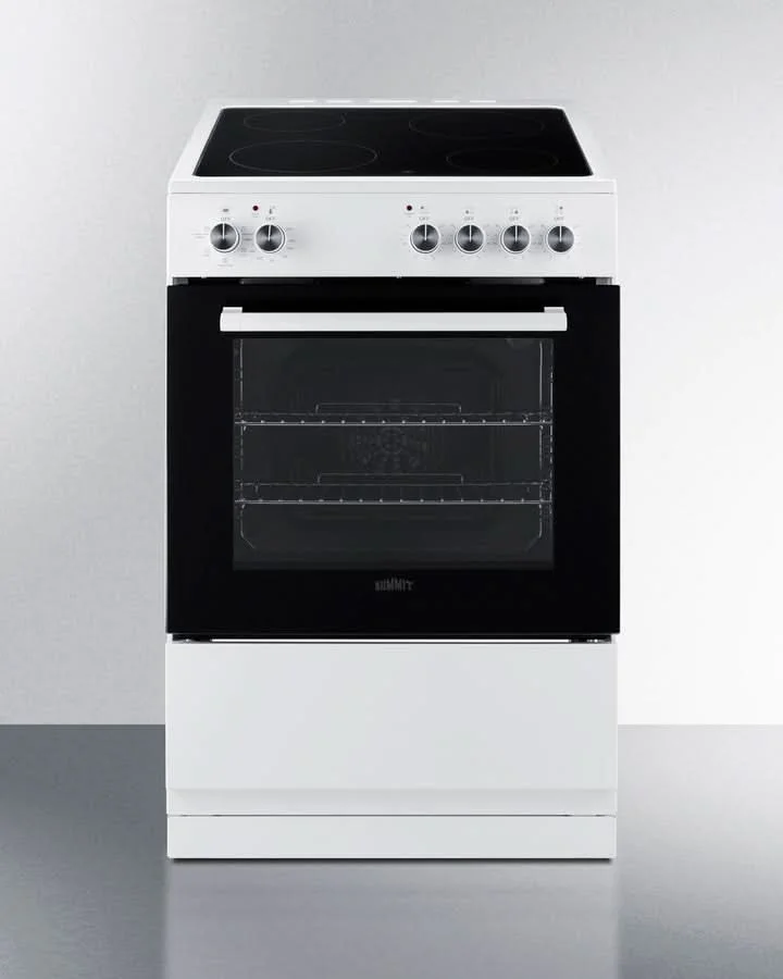 Summit 24 Electric Range with Manual Clean Oven Black and White - REXT24W - image 10