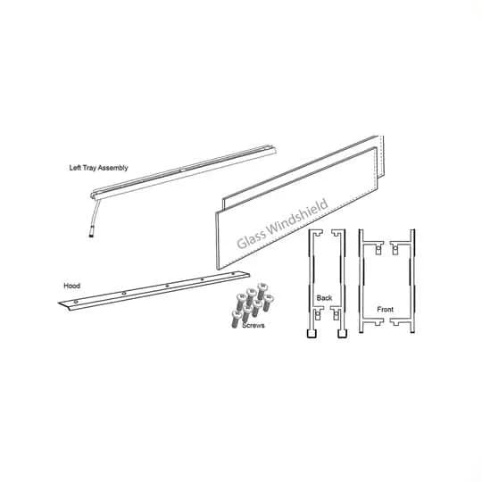 Cedar Creek Fireplaces See Through Conversion Kit for 36" Fireplace - RFP78002 - image 4