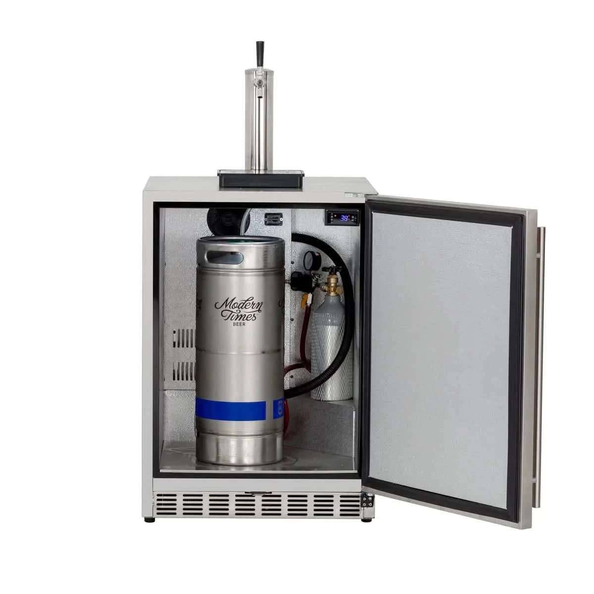 Summerset 6.6C Deluxe Outdoor Rated Single Tap Kegerator - Completed - RFR-24DK1 - image 2