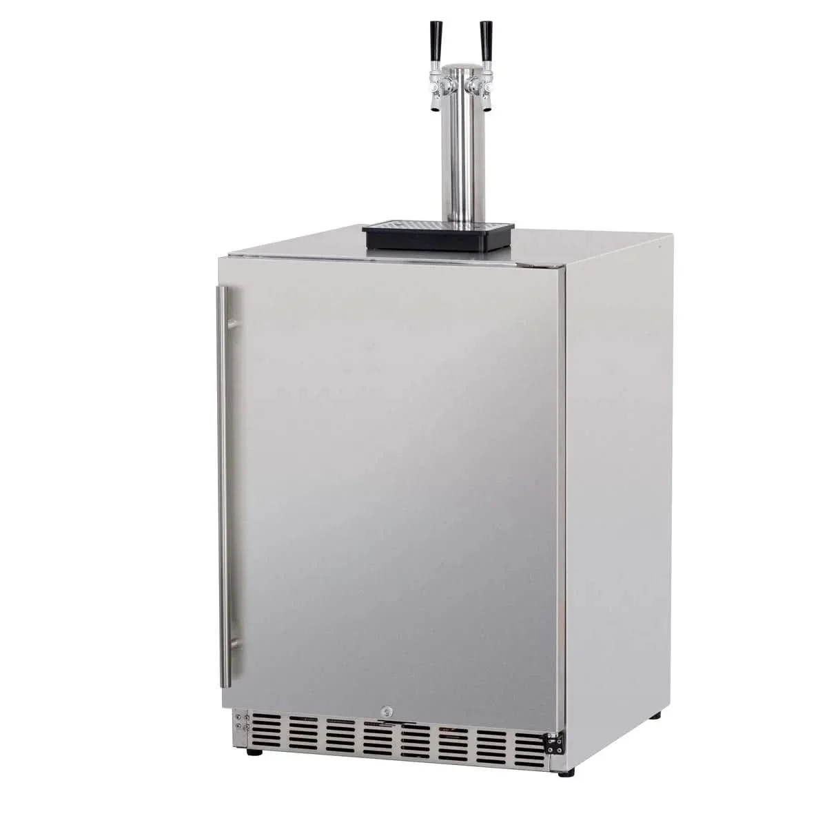 Summerset 6.6C Deluxe Outdoor Rated Double Tap Kegerator - Completed - RFR-24DK2 - image 2