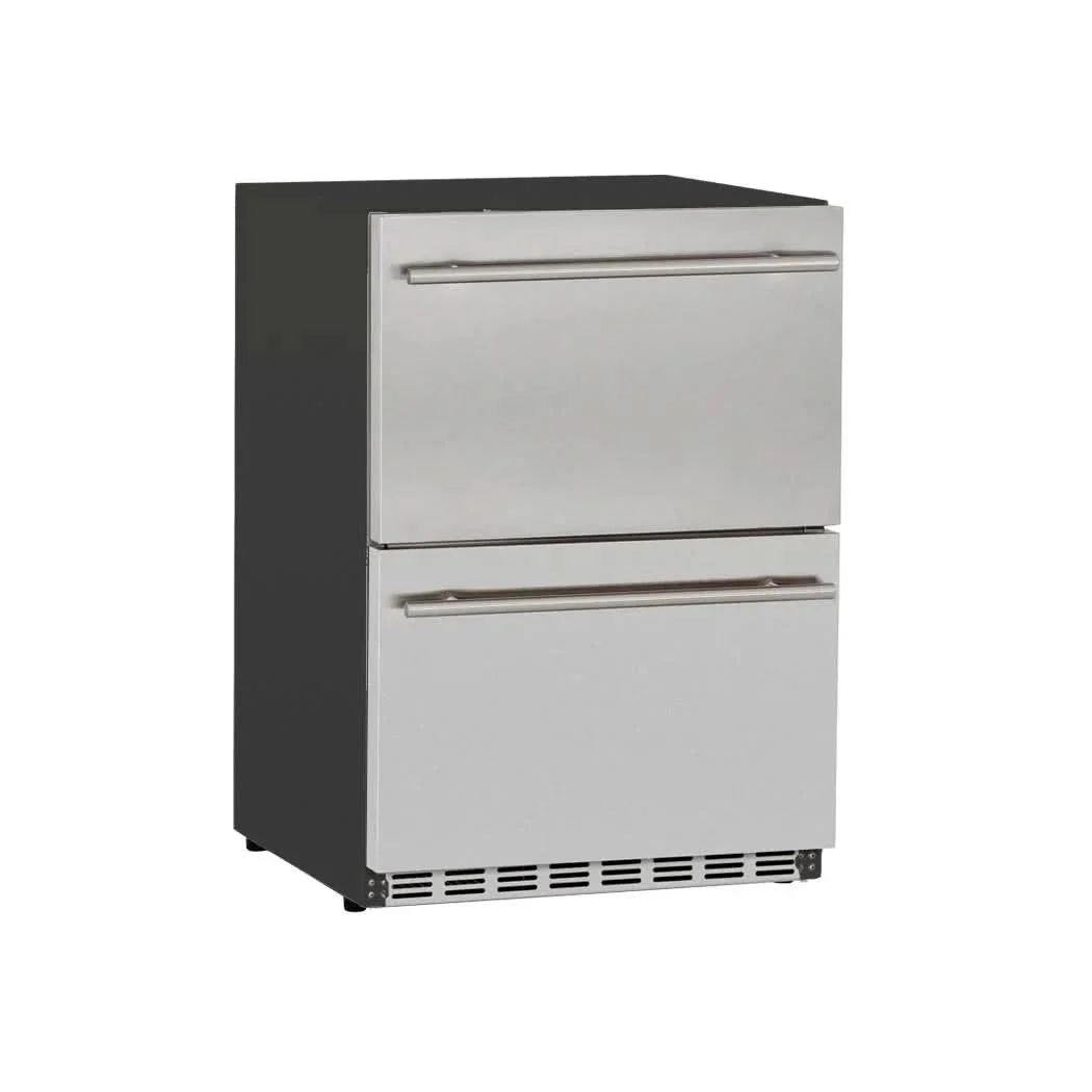 Summerset 24" 5.3C Deluxe Outdoor Rated 2-Drawer Fridge - RFR-24DR2-A - image 3
