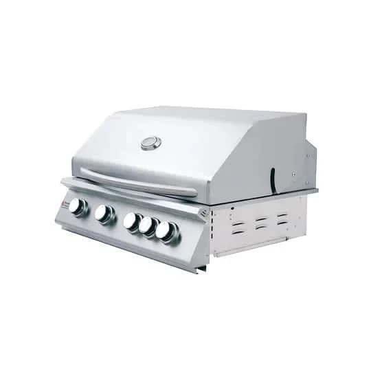 RCS Premier - 32-Inch 4-Burner Built-In Grill with Rear Infrared Burner - Natural Gas - RJC32A - image 2