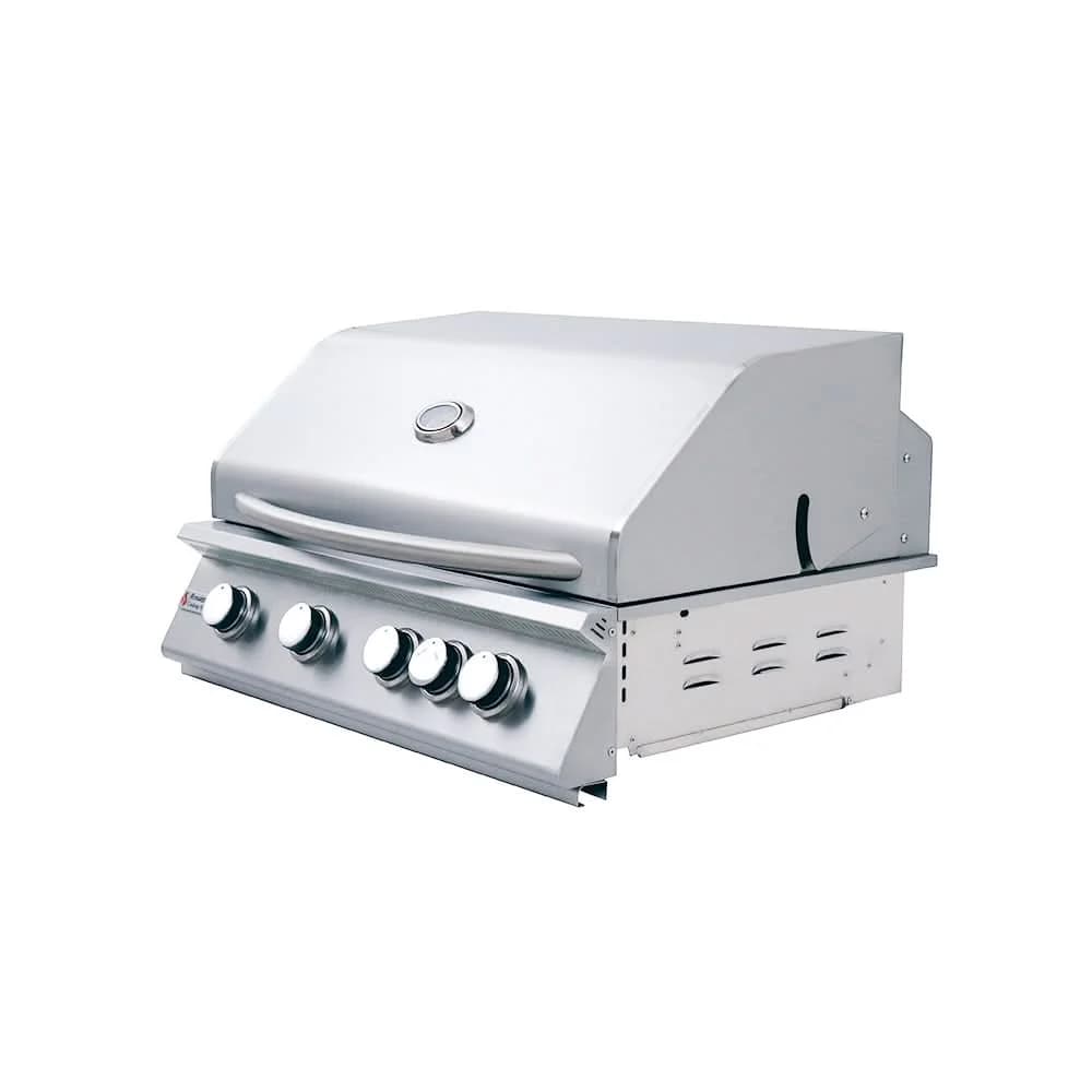 RCS Premier - 32-Inch 4-Burner Built-In Grill with Rear Burner - Liquid Propane Gas - RJC32ALP - image 2