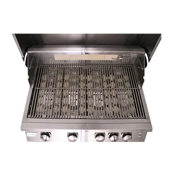 RCS Premier - 40-Inch 5-Burner Built-In Grill with Blue LED Lights and Rear Burners - Liquid Propane Gas - RJC40ALLP - image 3