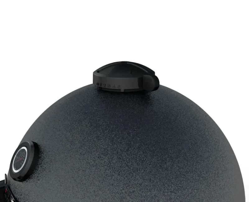 Brand-Man - The Rodeo Deluxe - 22-inch W Gray Kamado Charcoal Grill - BMRDODLX - image 5