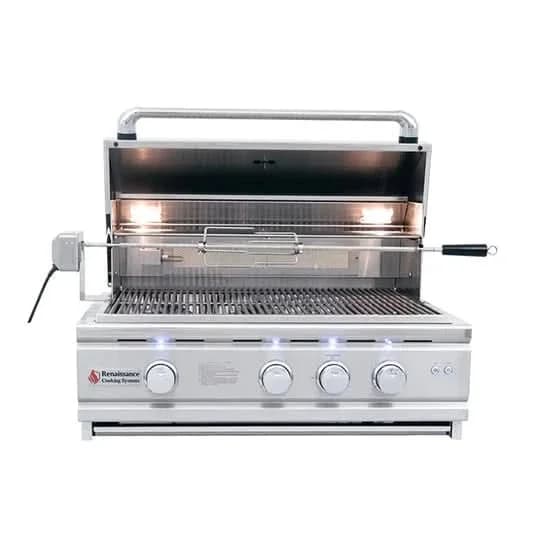 RCS 30" Cutlass Pro Grill W/ Briquette Trays LP- RON30B LP - image 2