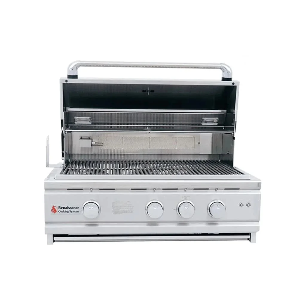 RCS 30" Cutlass Pro Grill W/ Briquette Trays - RON30B - image 3