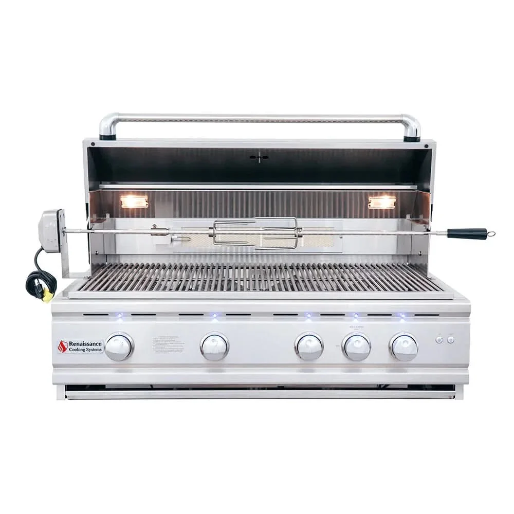 RCS 38" Cutlass Pro Built-In Grill LP- RON38B LP - image 3