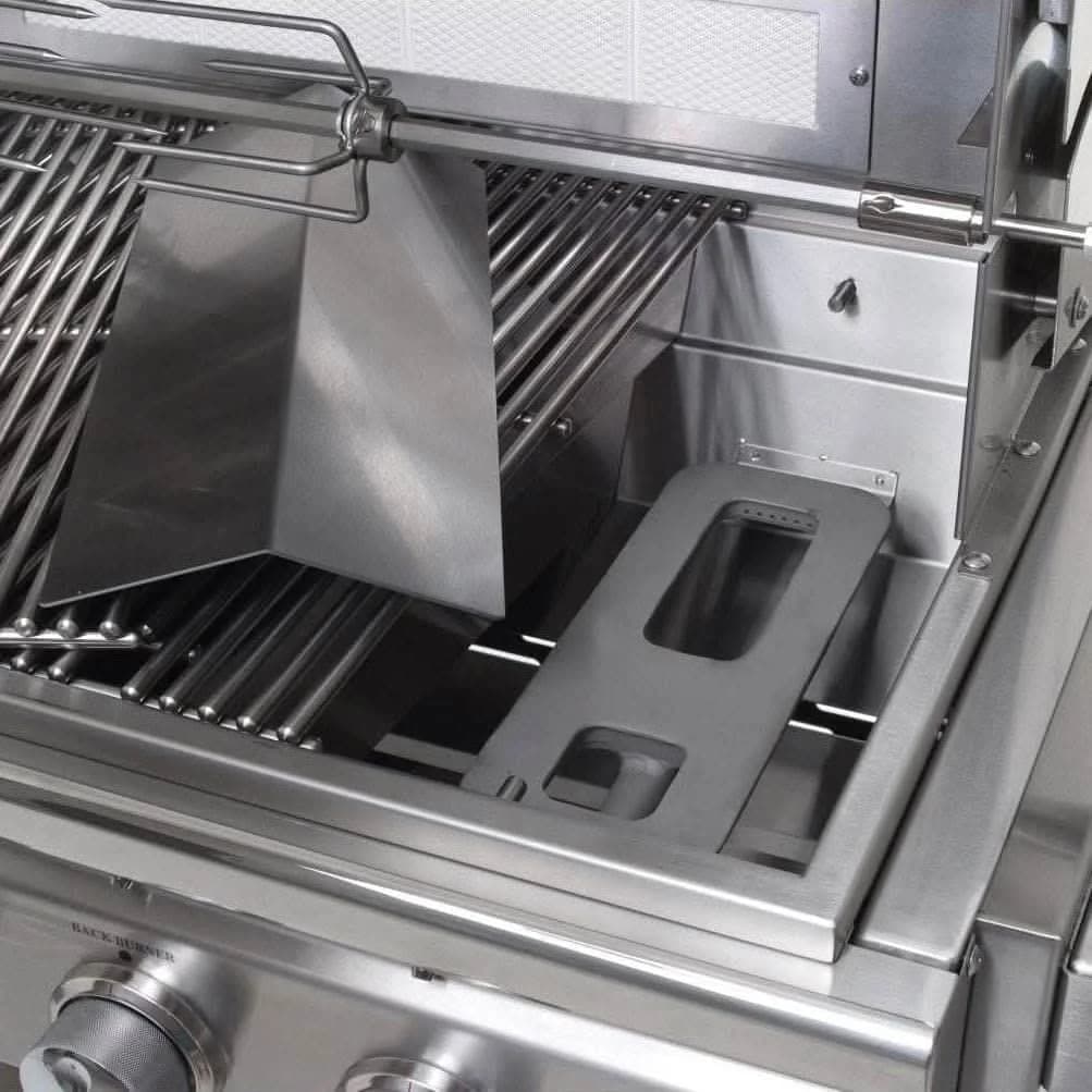 RCS Cutlass Pro - 38-Inch 4-Burner Built-In Grill with Blue LED Lights and Rear Burner - Liquid Propane Gas - RON38ALP - image 3