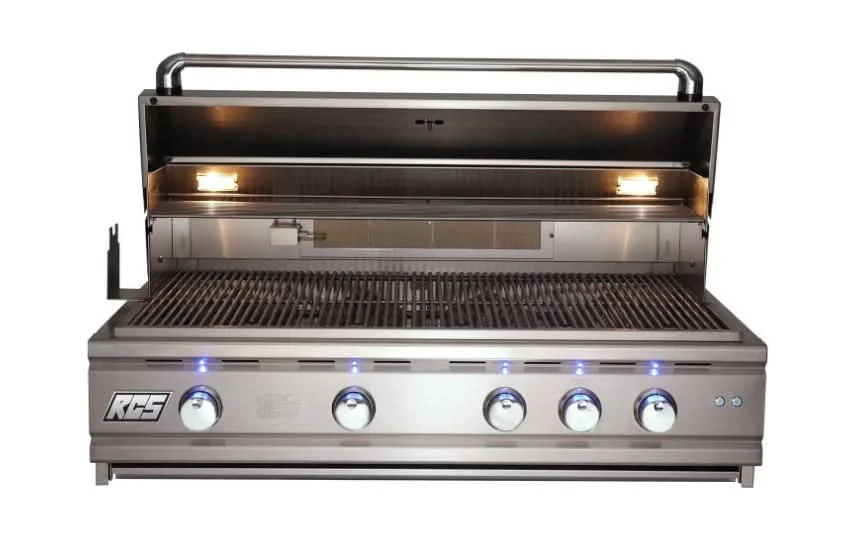 RCS Cutlass Pro - 42-Inch 4-Burner Built-In Grill with Blue LED Lights and Rear Burner - Liquid Propane Gas - RON42ALP - image 5