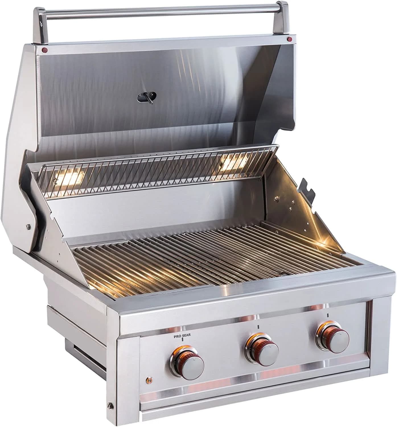 Sunstone Ruby - 30-Inch 3-Burner Built-In Grill - Natural Gas - RUBY3B-NG - image 9