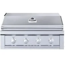 Sunstone Ruby - 36-Inch 4-Burner Built-In Grill with Pro Sear - Liquid Propane Gas - RUBY4B-LP