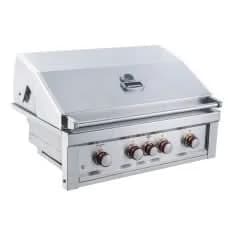 Sunstone Ruby - 36-Inch 4-Burner Built-In Grill with Pro Sear - Natural Gas - RUBY4BIR-NG