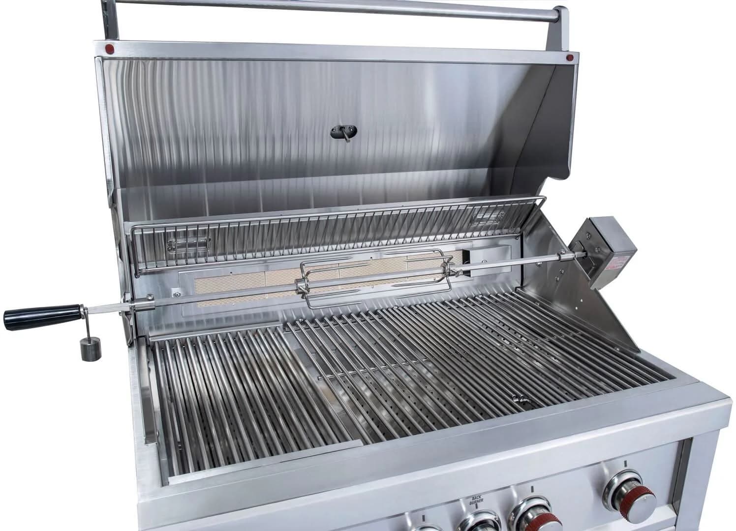 Sunstone Ruby - 36-Inch 4-Burner Built-In Grill with Pro Sear - Natural Gas - RUBY4BIR-NG - image 2