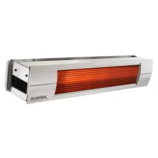 Sunpak 48 Inch 25,000 BTU Liquid Propane Infrared Patio Heater Black - S25