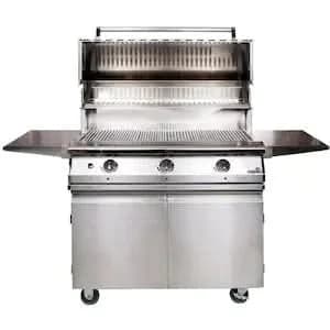 PGS Legacy Pacifica - 39-Inch 3-Inch Freestanding Grill - Liquid Propane Gas - S36LP + S36CART - image 4