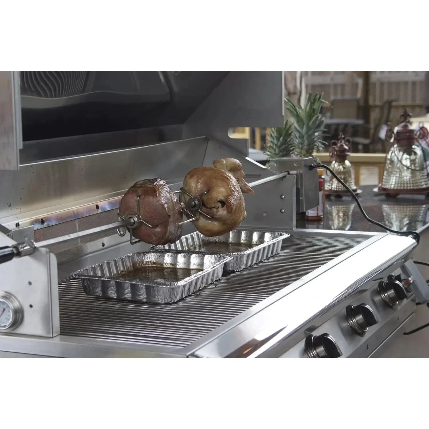 PGS Legacy Pacifica Gourmet - 39-Inch 3-Burner Freestanding Grill - Liquid Propane Gas - S36RLP + S36CART - image 4